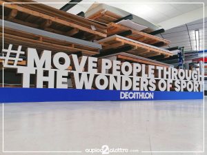 DECATHLON LETTRES CARTON