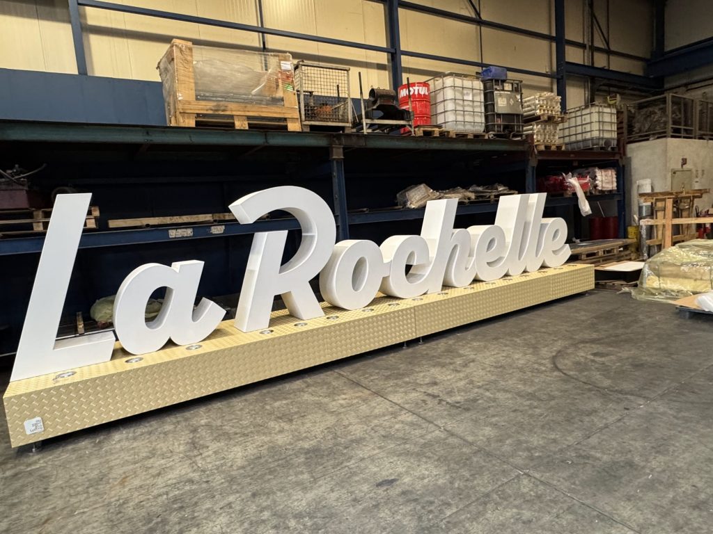 Fabriquant lettres géantes LA ROCHELLE