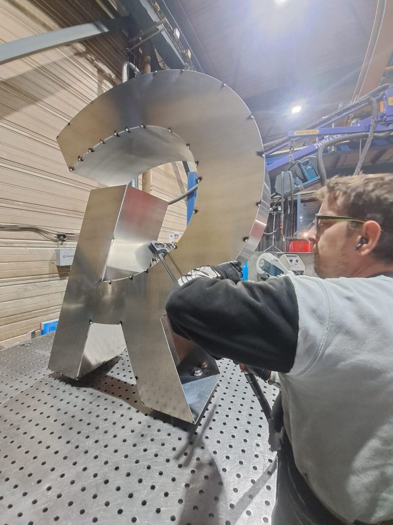 Lettres 3D Métal XXL