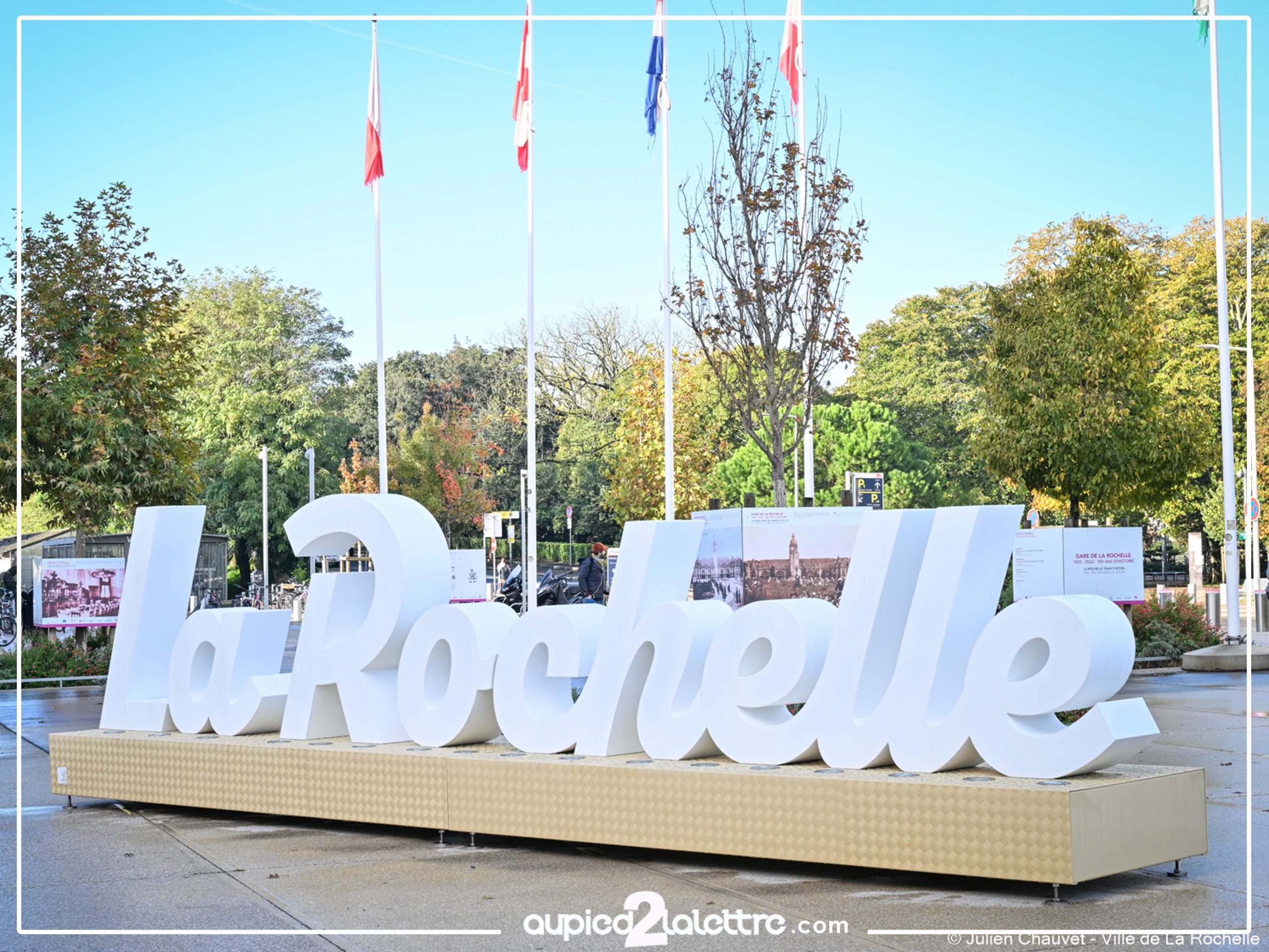 Lettres monumentales La Rochelle
