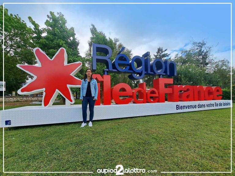 Lettres géantes île de France