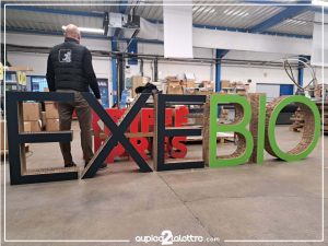 Lettres évènement carton