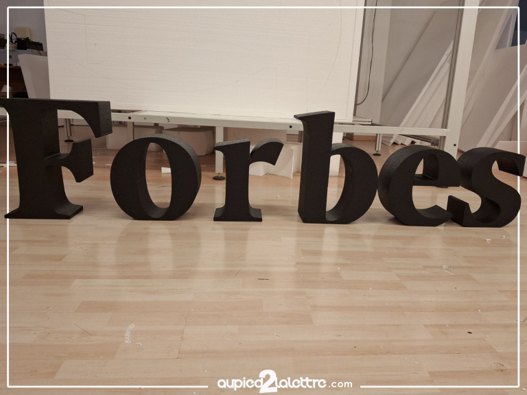 lettres polystyrène ignifugée