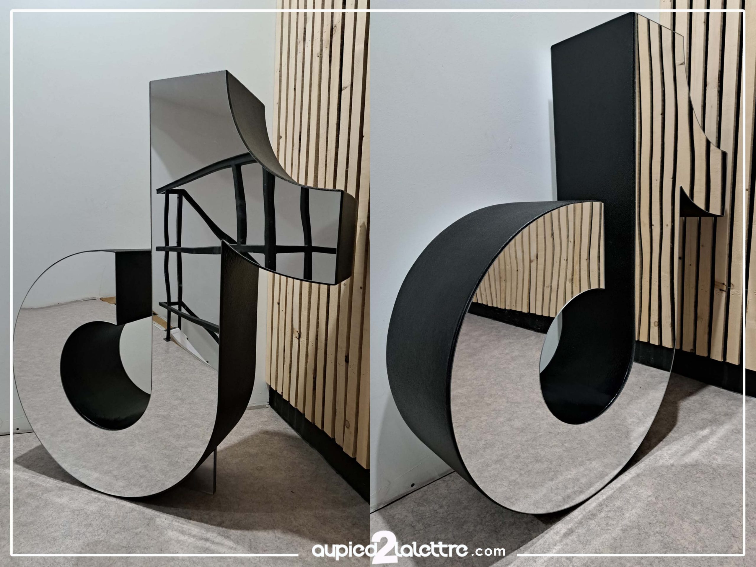 logo tiktok en résine