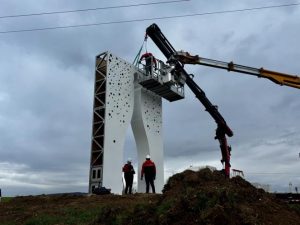 Sculpture monumentale rond-point