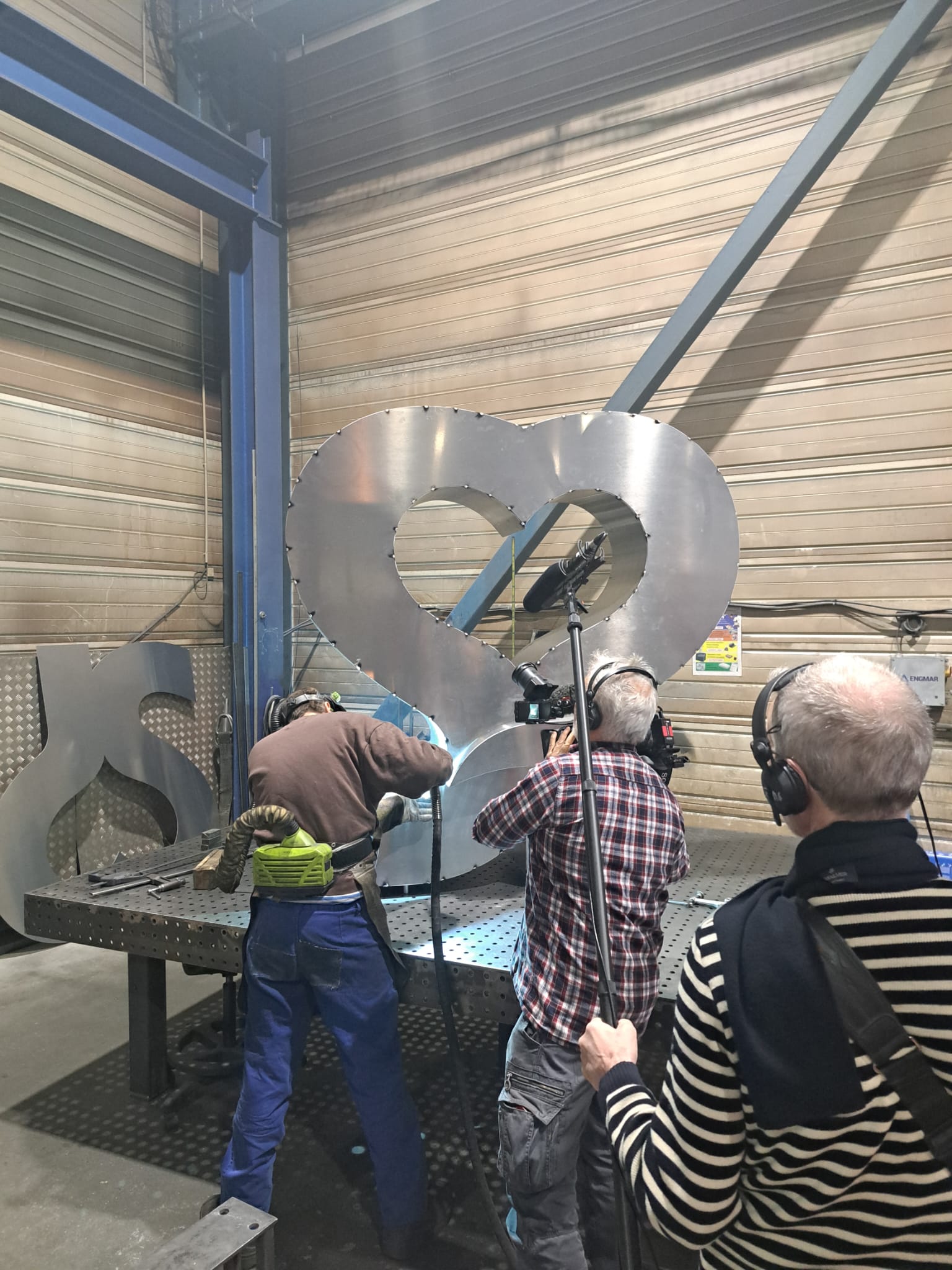 lettres géantes XXL Capital M6