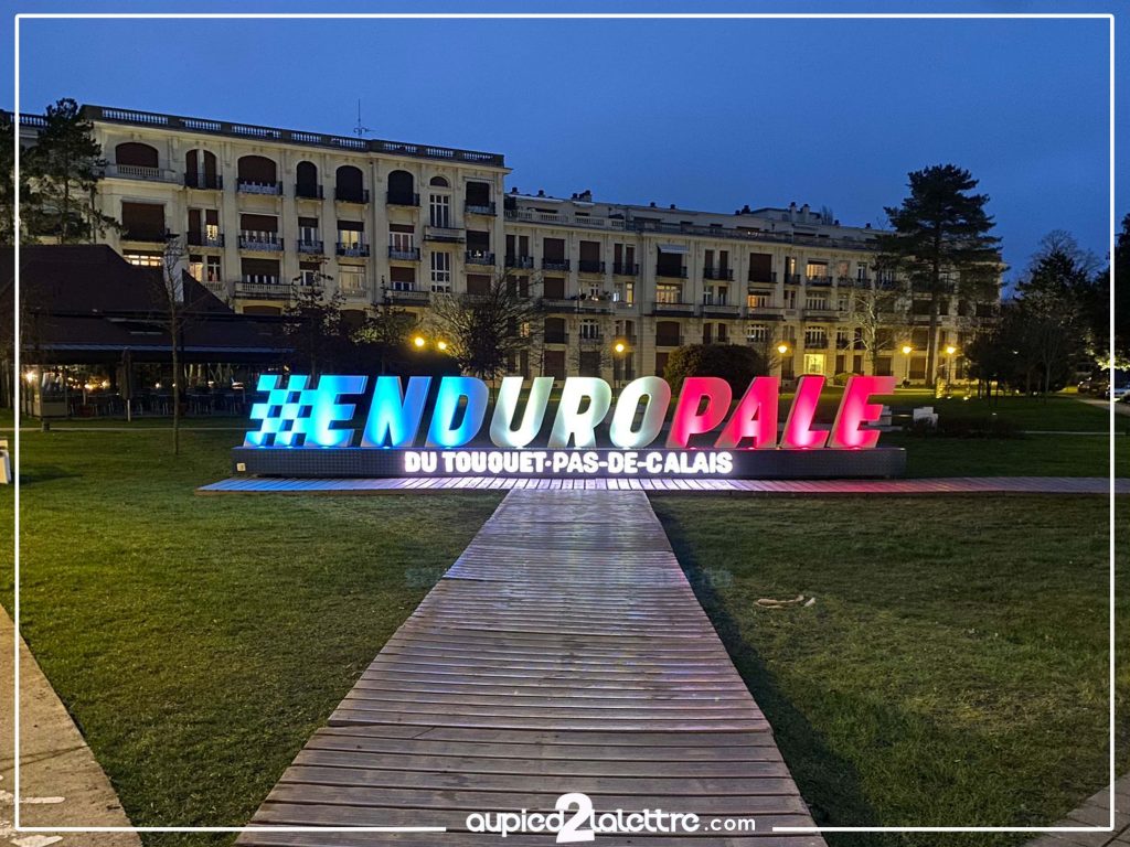 Une structure géante pour les 50 ans de l’Enduropale du Touquet : une signature XXL pour un événement légendaire