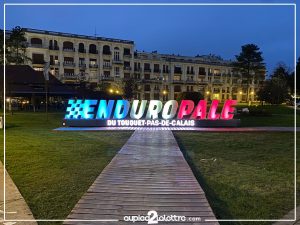 Une structure géante pour les 50 ans de l’Enduropale du Touquet : une signature XXL pour un événement légendaire