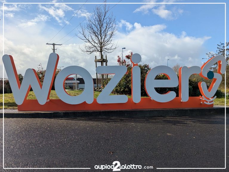 Lettres entrée de ville