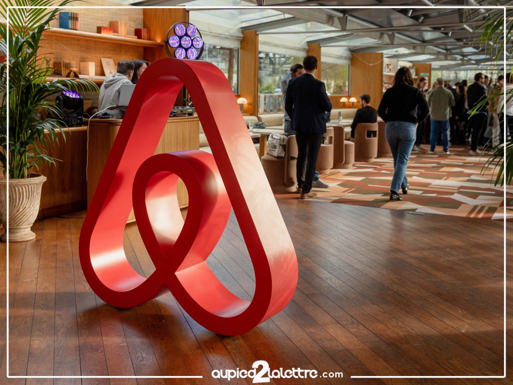 Logo 3D airbnb